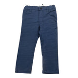 Boss Pantalone Tinta Unita Con Girovita Regolabile Blu Per Bambino