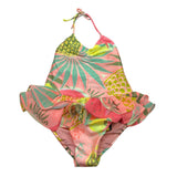 F**K Costume Intero Tinta Unita con Fantasia per Bambina FJ25B2A05MKX20 ROSA F**K 