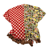 Carlotta Vindice Cardigan Stampa Fantasia Carte Napoletane Multicolor per Bambina NDK1 MULTICOLOR CARLOTTA VINDICE 