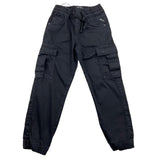 Replay Pantalone Tinta Unita Con Elastico In Vita Nero Per Bambino
