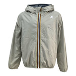 K-Way Giubbino Reversibile Bicolore per Bambino K61314W BEIGE/GRIGIO K-WAY 