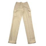 MICHAEL COAL pantalone tinta unita con elastico in vita Panna per Bambino YOUTHO3588F24 PANNA MICHAEL COAL 