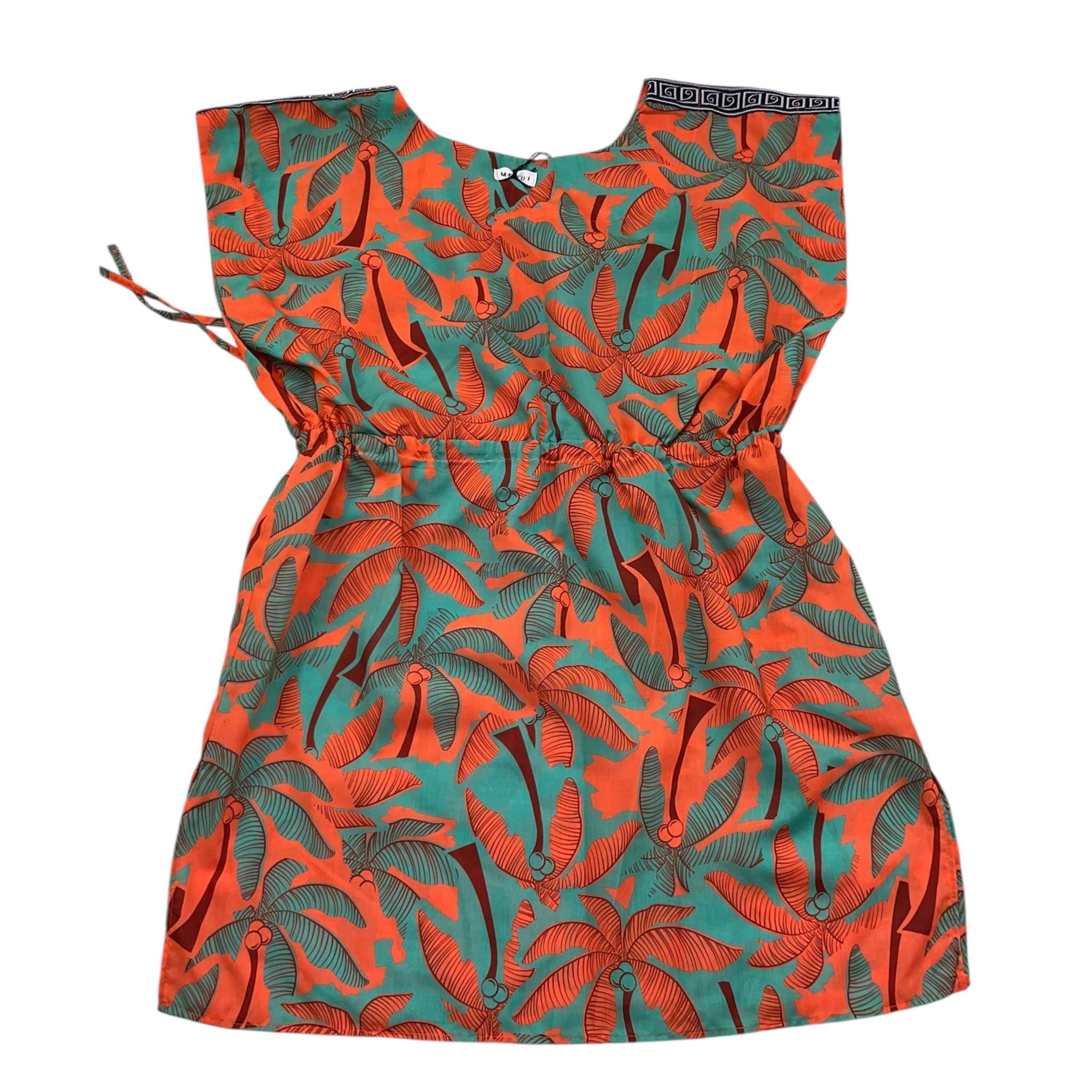 Mefui Abito Mezza Manica Stampa Fantasia per Bambina MJ2404 VERDE MEFUI 