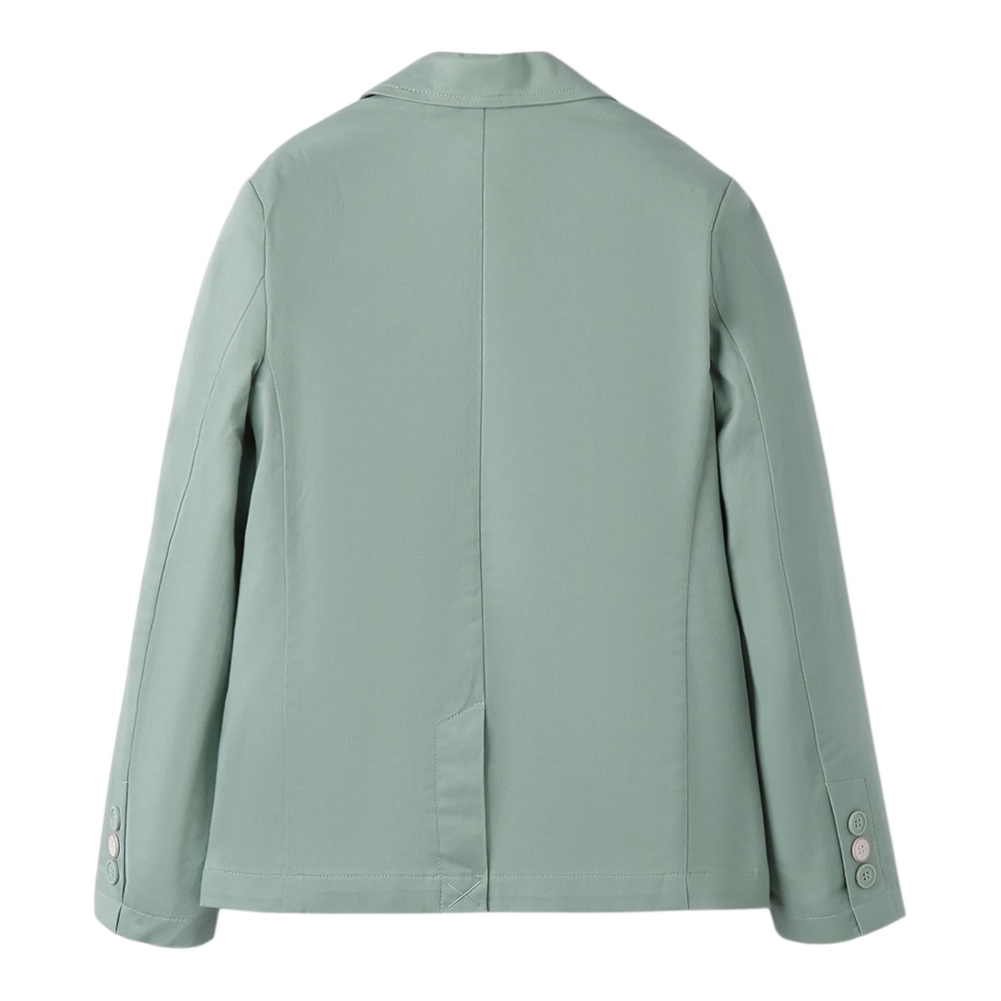 Sarabanda Giacca Tinta Unita con Bottoni per Bambino 0B665X VERDE ACQUA SARABANDA 