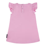 John Richmond Abito Girocollo Tinta Unita con Stampa per Neonata RIP25006VE ROSA JOHN RICHMOND 