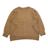MALVI & CO cardigan tinta unita scollo a v Beige per Bambina F23M001GFLL BEIGE MALVI & CO 