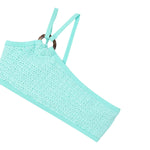 Mayoral Costume 2 Pezzi Fascia-Slip per Bambina 3716X VERDE ACQUA MAYORAL 