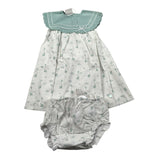 Paz Rodriguez Abito Mezza Manica con Culotte per Neonata 004122543 BIANCO PAZ RODRIGUEZ 