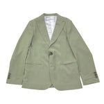 I'M BRIAN giacca tinta unita con bottoni Verde per Bambino GIA2816J VERDE I'M BRIAN 