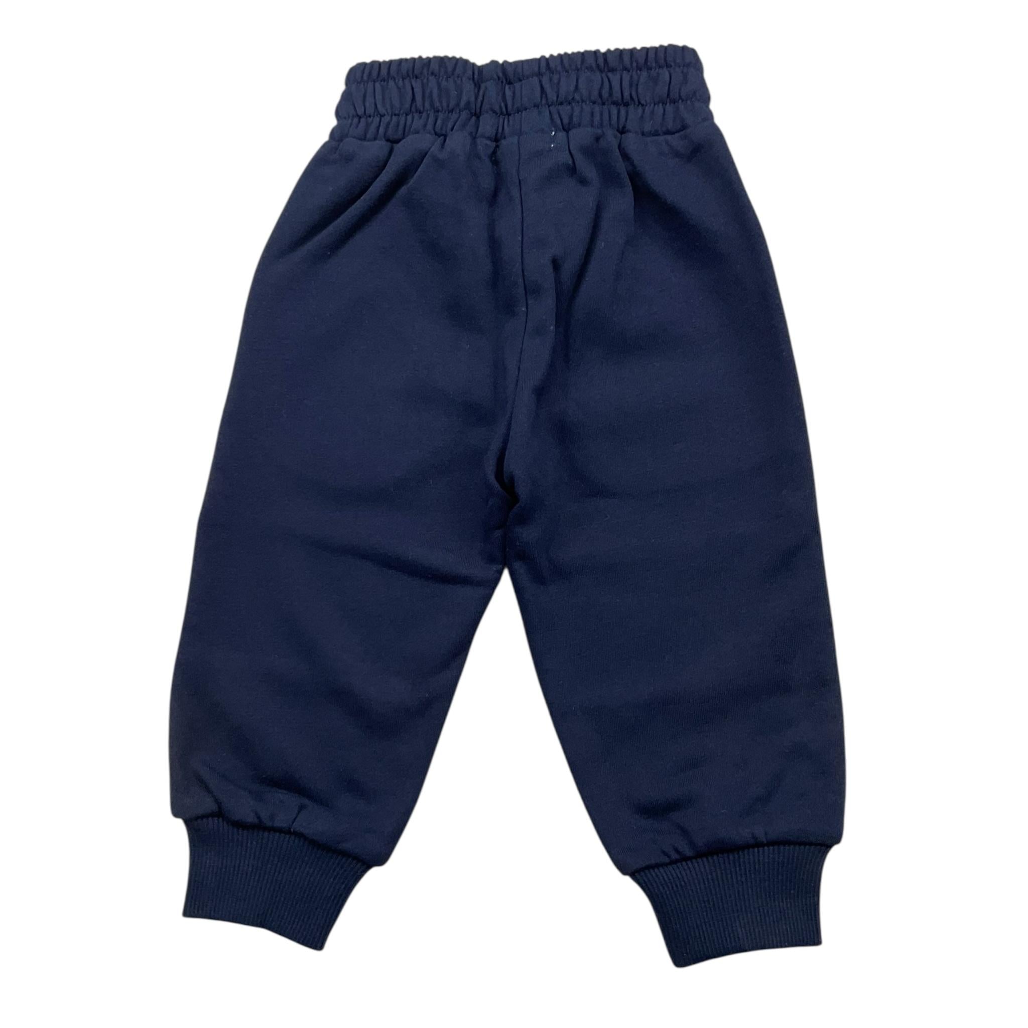 Y-CLU pantalone modello tuta tinta unita con elastico in vita Blu per Neonato BYN10712 BLU Y-CLU 