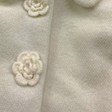 LIU JO cappotto tinta unita con ricami Panna per Neonata HF4016XX PANNA LIU JO 