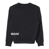 DSQUARED2 maglia tinta unita girocollo con stampa Nero per Bambino DQ2453 NERO DSQUARED2 