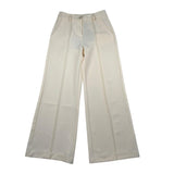 Fun & Fun Pantalone Tinta Unita Mdello Palazzo per Bambina FCJPT01128 PANNA FUN & FUN 
