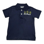 Cesare Paciotti Polo Mezza Manica Tinta Unita con Stampa per Neonato PLP0102N BLU CESARE PACIOTTI 