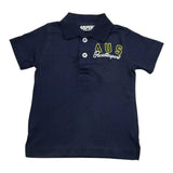 Cesare Paciotti Polo Mezza Manica Tinta Unita con Stampa per Neonato PLP0102N BLU CESARE PACIOTTI 