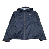 K-Way Giubbino Tinta Unita con Zip E Cappuccio per Bambino K41345W BLU K-WAY 