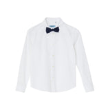 Liu Jo Camicia Tinta Unita con Papillions per Bambino QF3053T8755 BIANCO LIU JO 