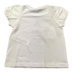 Liu Jo T-Shirt Girocollo Tinta Unita con Stampa per Neonata KA5008N BIANCO LIU JO 