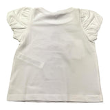 Liu Jo T-Shirt Girocollo Tinta Unita con Stampa per Neonata KA5008N BIANCO LIU JO 