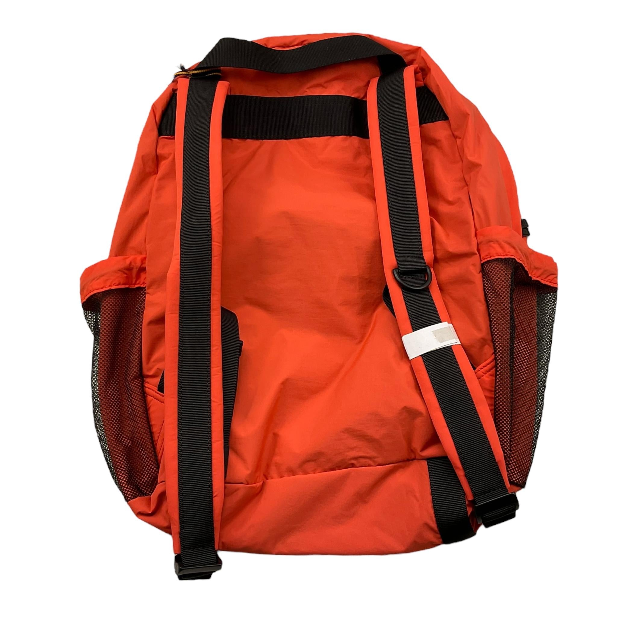K-WAY zaino tinta unita con bretelle e tasche laterali Arancione per Bambino K5135PW ARANCIONE K-WAY 