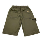 Lalalu' Bermuda Tinta Unita con Elastico In Vita per Bambino BML150PB VERDE LALALU' 