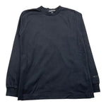 NEVER TOO shirt girocollo tinta unita con logo Nero per Bambino NT2115B NERO NEVER TOO 