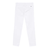 Emporio Armani Pantalone Tinta Unita con Tasche Americane per Bambino 8N4P60XX BIANCO EMPORIO ARMANI 