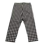 Monnalisa Leggins Fantasia Quadri per Bambina 119411 NERO MONNALISA 