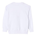 Maison Margiela Felpa Tinta Unita Girocollo con Stampa per Bambino M60796 BIANCO MAISON MARGIELA 