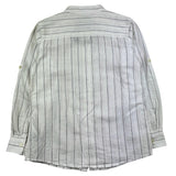 Dan John Camicia Manica Lunga Tinta Unita Collo Coreano  Panna Per Bambino