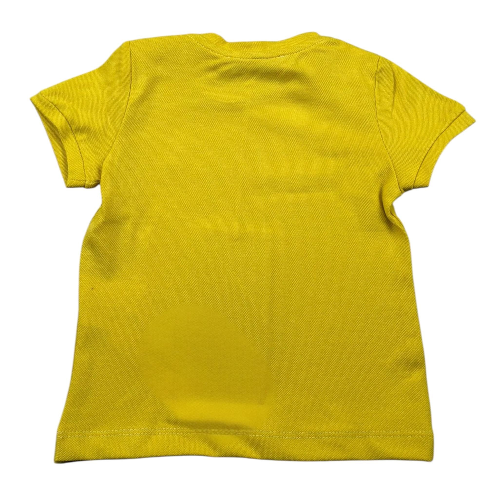 Manuel Ritz T-Shirt Girocollo tinta unita con Logo Giallo per Neonato MR2675 GIALLO MANUEL RITZ 