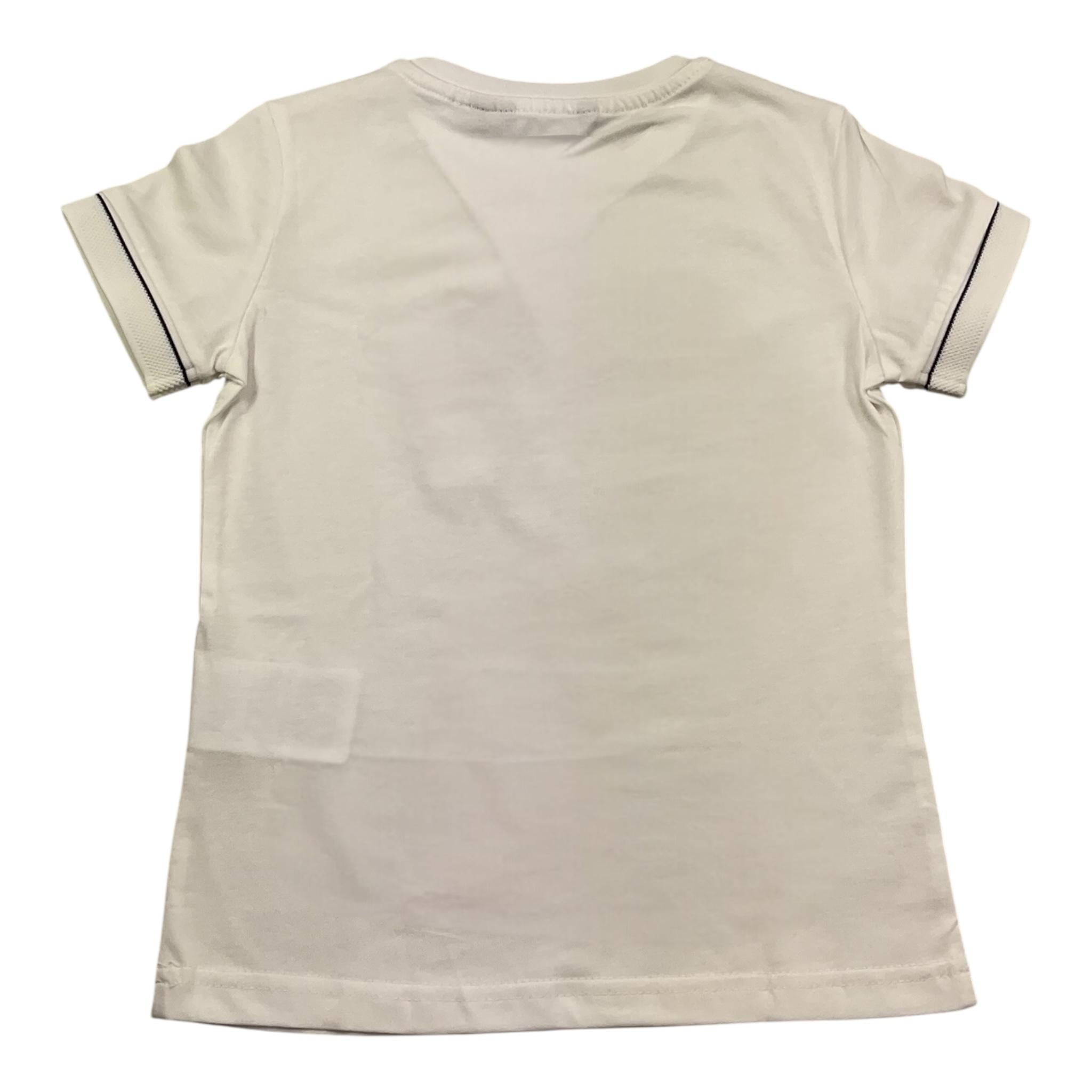 Antony Morato T-Shirt Girocollo Tinta Unita  per Bambino MKKS00695 BIANCO ANTONY MORATO 