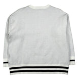 Just Cavalli Maglia Girocollo Tinta Unita con Stampa per Bambina JGP26180MA BIANCO JUST CAVALLI 