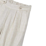 Mayoral Pantalone tinta unita Modello A Palazzo Beige per Bambina 3551X BEIGE MAYORAL 