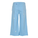 Ralph Lauren Pantalone Tinta Unita Modello A Palazzo per Bambina 312965137002 AZZURRO RALPH LAUREN 