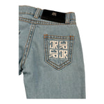 John Richmond Jeans Tinta Unita con Girovita Regolabile per Neonato RIP26024JE AZZURRO JOHN RICHMOND 
