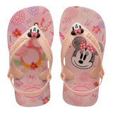 Havaianas Infradito Tinta Unita Con Fantasia Topolina Rosa Per Bambina