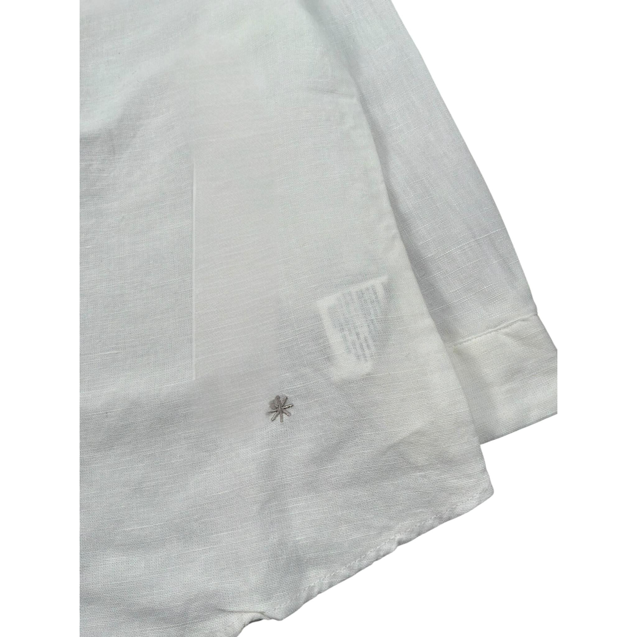 Manuel Ritz Camicia Manica Lunga Tinta Unita Collo Coreano per Neonato MR2217 PANNA MANUEL RITZ 