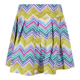 Odi Et Amo Completo Top-Gonna Tinta Multicolor Con Fantasia Astratta Multicolor Per Bambina