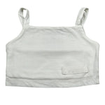 Dusty Color Top Tinta Unita per Neonata DJWS5004TPN BIANCO DUSTY COLOR 