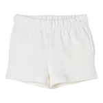Stella Mccartney Short Tinta Unita con Stampa per Neonata TW6D99 BIANCO STELLA McCARTNEY 