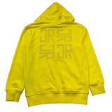 John Richmond Felpa con Zip E Cappuccio Tinta Unita per Bambino RBP26001FE GIALLO JOHN RICHMOND 