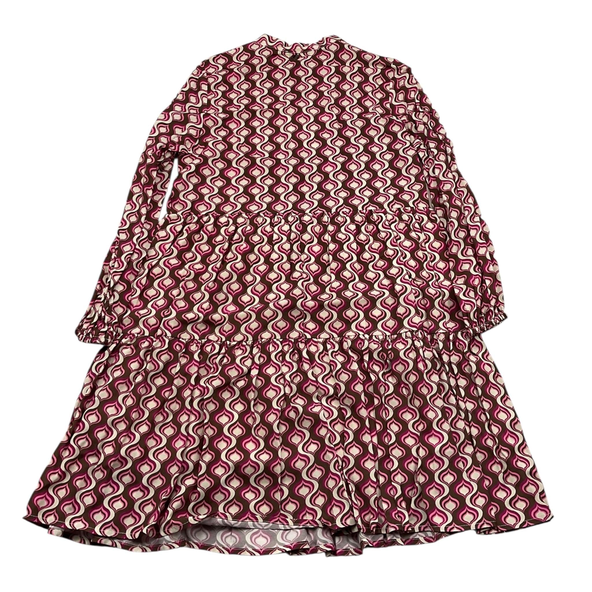 DIXIE abito manica lunga stampa fantasia Marrone per Bambina AB15364G56 MARRONE DIXIE 