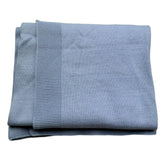 Le Bebe Coperta Tinta Unita per Neonato LBB5307 AZZURRO LE BEBE 