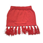 Fun & Fun Completo 2 Pezzi Top Tinta Unita con Frange-Gonna per Neonata FBTP01329X ARANCIONE FUN & FUN 