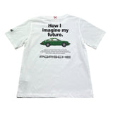 Saint Barth T-Shirt Girocollo Tinta Unita con Stampa per Bambino 0752L BIANCO SAINT BARTH 