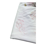 Le Bebe Coperta Bicolore con Stampe E Pupazzo per Neonata LBG6286 BIANCO/ROSA LE BEBE 