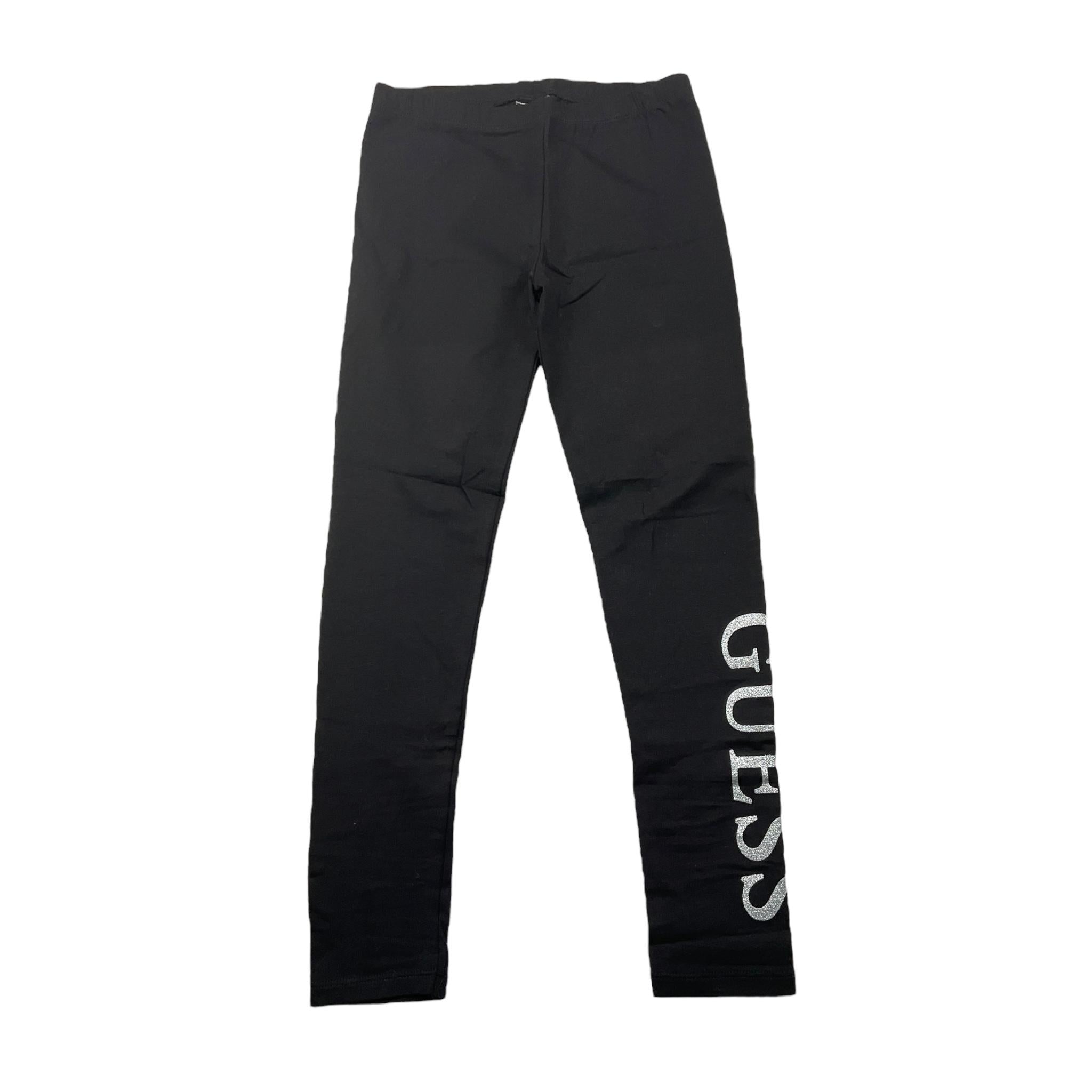 GUESS leggins tinta unita con logo Nero per Bambina K3YB01K82K0J NERO GUESS 