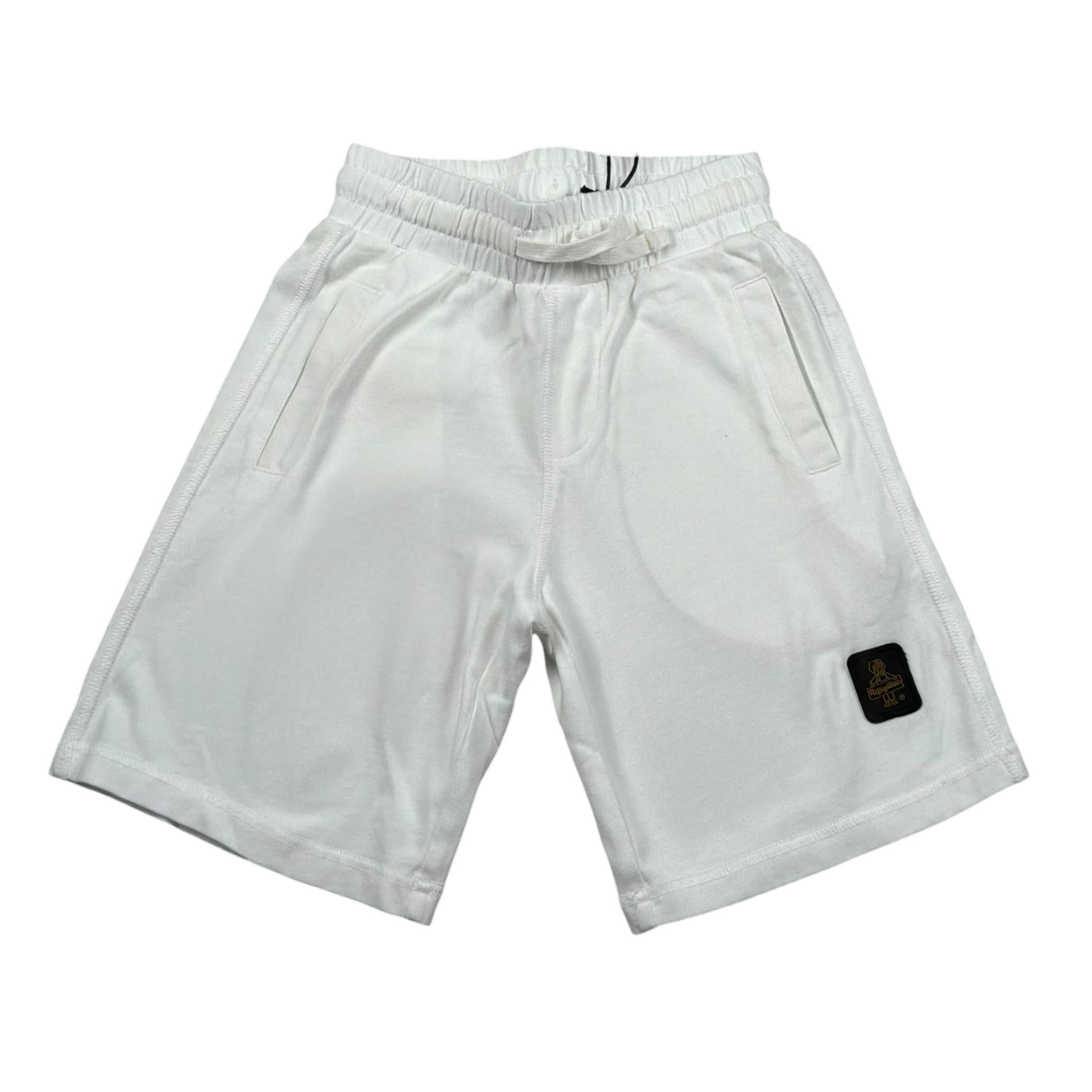 Refrigiwear Bermuda Tuta Tinta Unita per Bambino RW437 BIANCO REFRIGIWEAR 