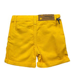 Daniele Alessandrini Bermuda Tinta Unita con Girovita Regolabile per Bambino 1296S00202 GIALLO DANIELE ALESSANDRINI 